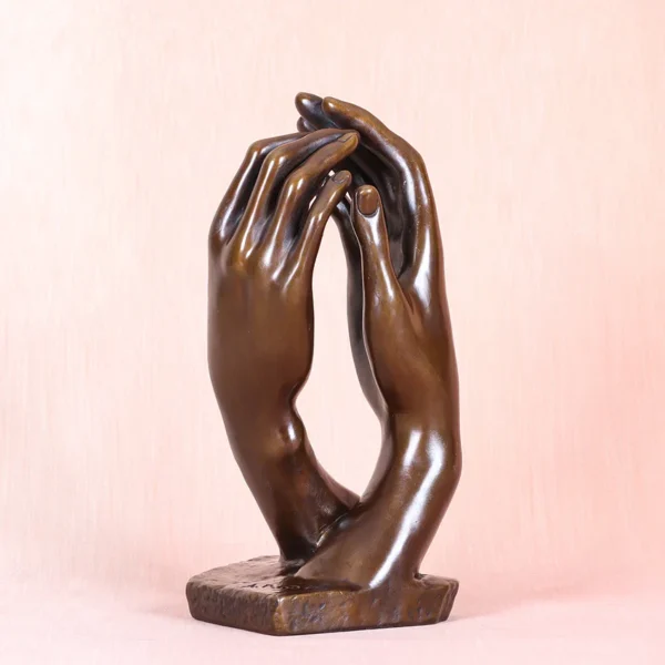 The Cathedral Hands Statue by Rodin Replica (1) The Cathedral Hands Statue by Rodin Replica