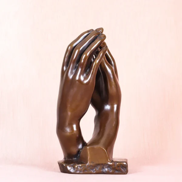 The Cathedral Hands Statue by Rodin Replica (2) The Cathedral Hands Statue by Rodin Replica
